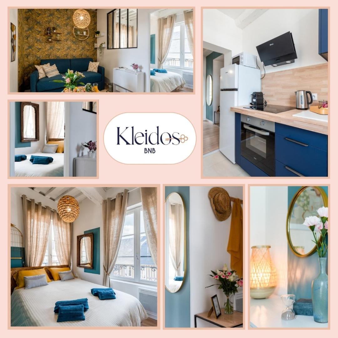 Ulysse By Kleidos - Charmant T2 Dans Le Centre De Pont-Audemer Exterior foto